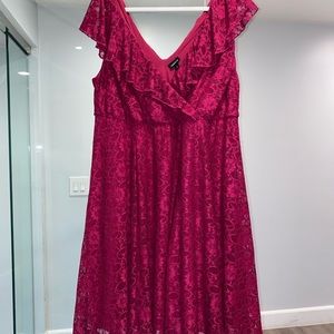 Pink Torrid Lace Dress Plus Size 18/20 New W/Tags!